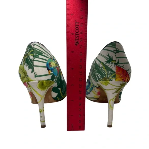 J. Crew Women's Elsie In Ratti Into The Wild Print Pumps 7.5
